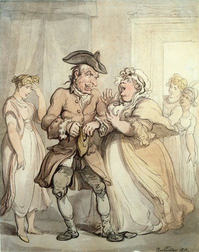 Pleasure First, Pay Later by Thomas Rowlandson